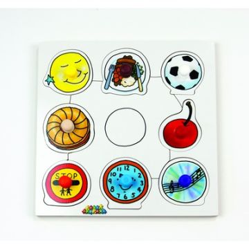 Everyday Shapes Peg Puzzle