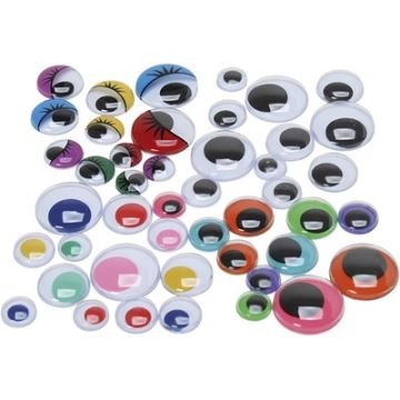 Wiggly eyes Bulk Pack of