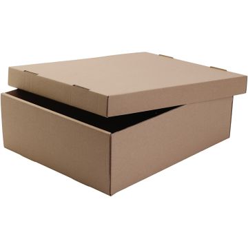 Large Cardboard box with Lid