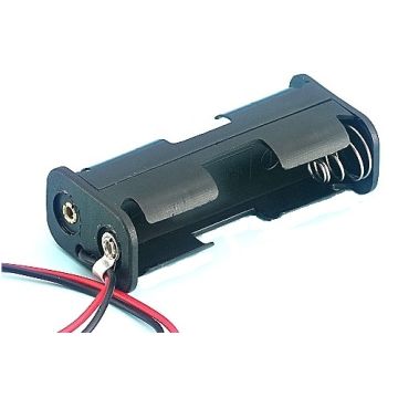 2X AA Battery Holder with Leads Pack of 10