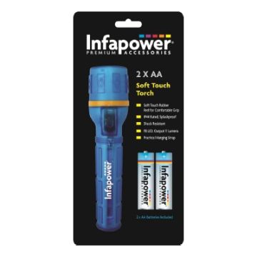 Soft Touch Torch 2xAA Batteries