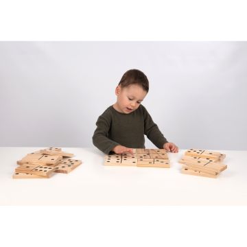 Large Wooden Dominoes Pack of 28