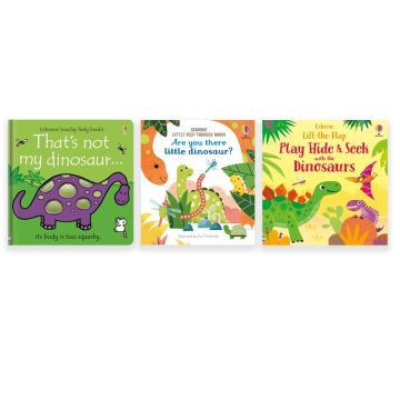 Dinosaur Book Pack 6 Months+ Pack of 3