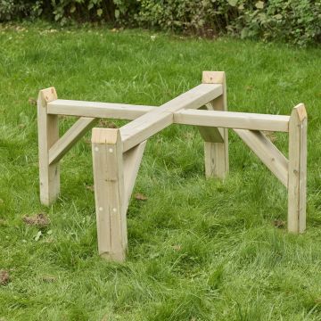 Wooden Pack Away Tuff Tray Stand 1m