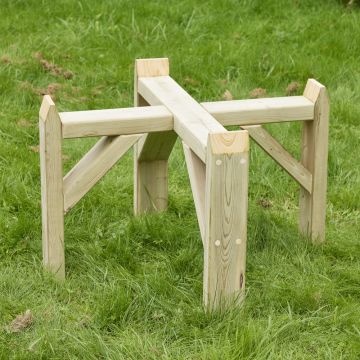 Wooden Pack Away Tuff Tray Stand 70cm