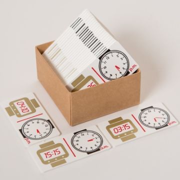 24 Hour Digital Clock Dominoes