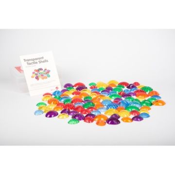 Transparent Tactile Shells Pack of 108