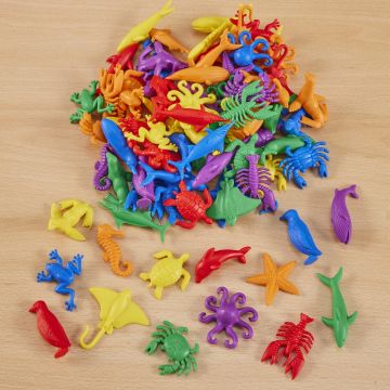 Aquatic Counters Pack of 84