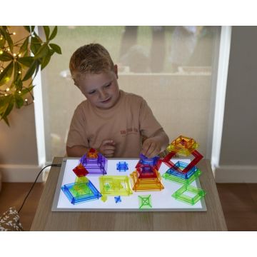 Translucent Construction Squares Pack of 30