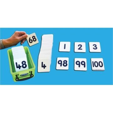 Plastic Number Tiles to 100