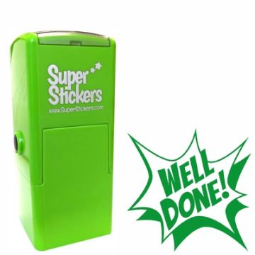 Teacher Stamp | Education Marking Stamp - Well Done POP Design