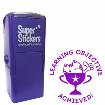 Teacher Stamp | Education Marking Stamp - Learning Objective Achieved