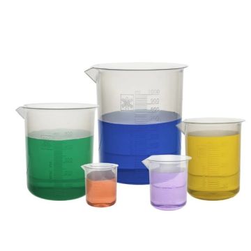 Beaker Polyprop Pack of 5