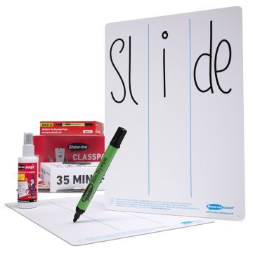 A4 Show-me Phonics Progression Whiteboards Classpack 35 Sets