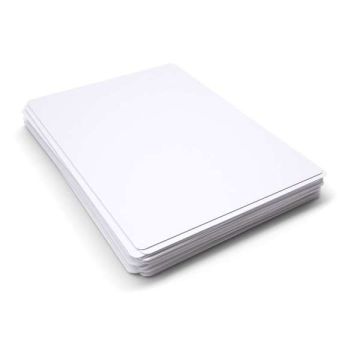 A4 Budget Plain Whiteboards Pack of 30