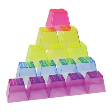 Crystal Colour Stacking Blocks