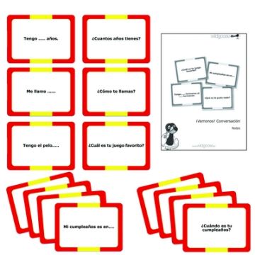 Spanish Conversation Cards