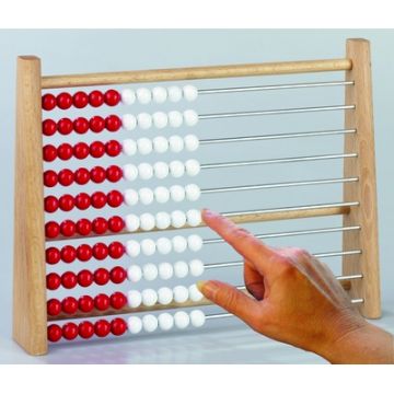 Rekenrek Bead Bar Abacus 0-100