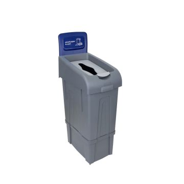 Paper Recycling Bin with Lid 80 Litres