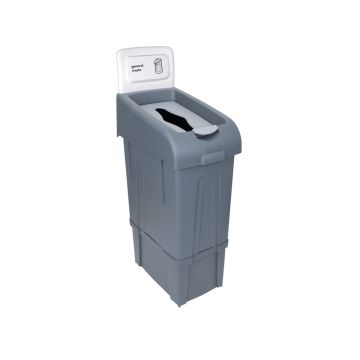 General Recycling Bin with Lid 80 Litres