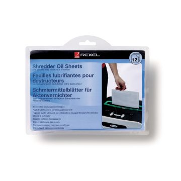 Rexel Shredder Oil Sheets Pack of 12