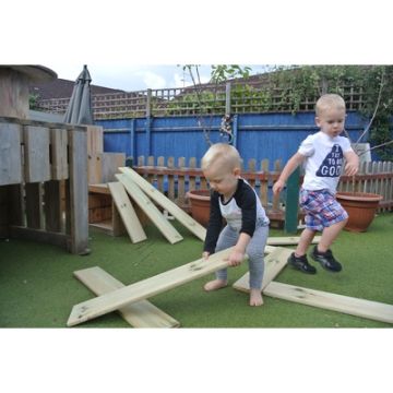 Wood Plank Collection Pack of 12