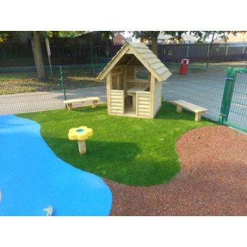 Outdoor Wooden Nursery Den