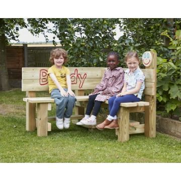 Outdoor Wooden Buddy Corner