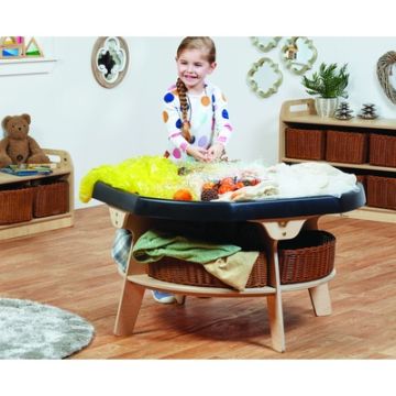 Play Tray Activity Table with Shelf Baskets H440mm