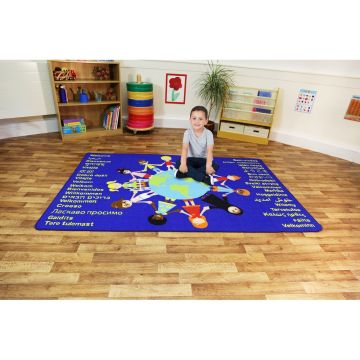 Children of the World Welcome Carpet
