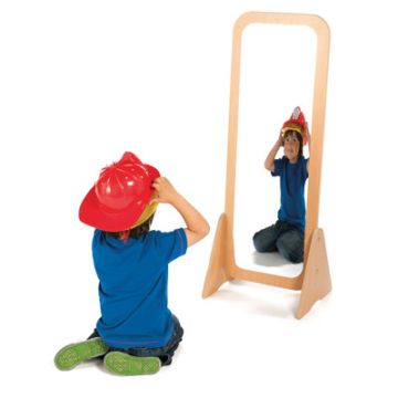 Dressing Up Free Standing Mirror Natural