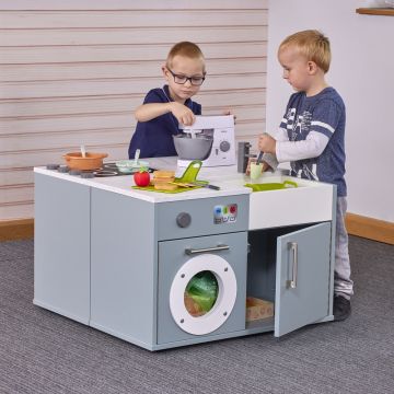 Wild Wood Island Kitchen Preschool Height