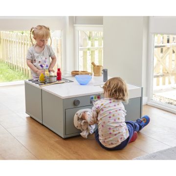 Wild Wood Island Kitchen Toddler Height