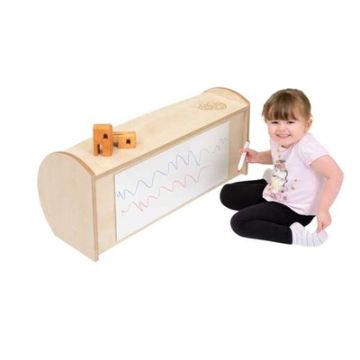 Toddler Mini Shelf Unit with Drywipe Back