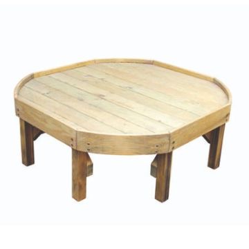 Outdoor Wooden Tuff Tray Stand Height: 340mm Includes Tuff Tray