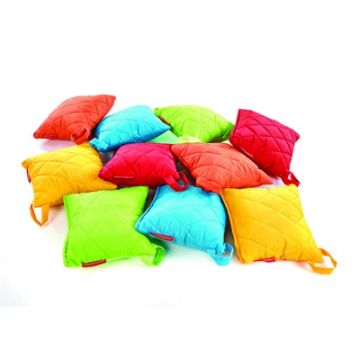 Quilted Square Outdoor Cushions Set 10