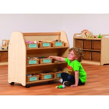 Mobile Double Sided Trolley