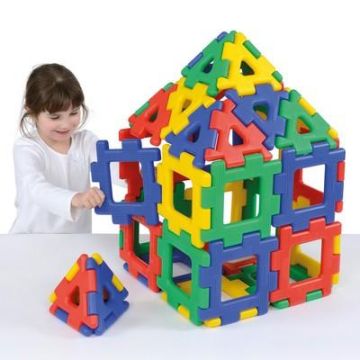 Giant Polydron  Set of 40 Pieces
