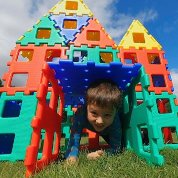 XL Polydron Set 3 Pack of 36 Pieces