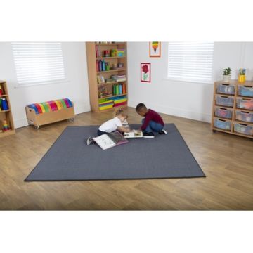 Grey Square Carpet 2000 x 2000mm