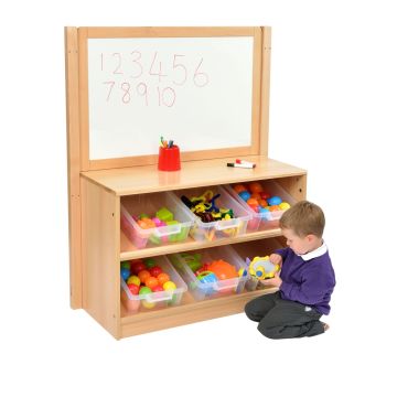 Room Scenes Angled Tidy With Trays & Drywipe/Mirror Divider