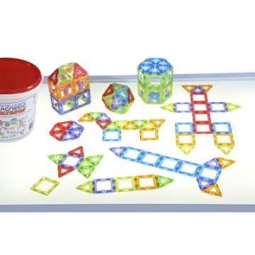 Transclucent Magnetic Polydron  Class Set