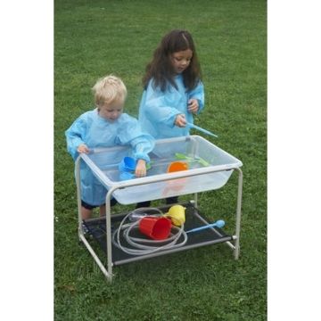 Clear Sand & Water Tray with Stand