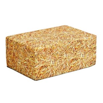 Hay Bale Seat Rectangular