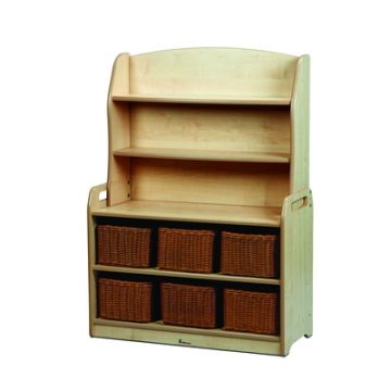 Welsh Dresser Display Storage with Baskets