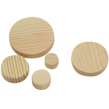 Soft Wooden Wheels Without Holes
