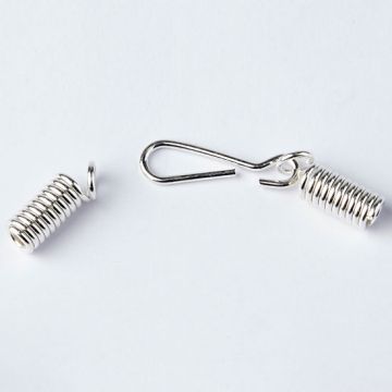 Spring Clasps - Silver Plated