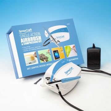 Spraycraft Airbrush & Compressor Kit