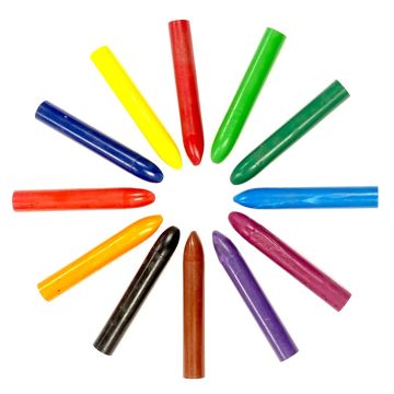 Wax Chubby Crayons Pack 96