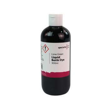 Specialist Crafts Liquid Batik Dyes 300ml Lime Green